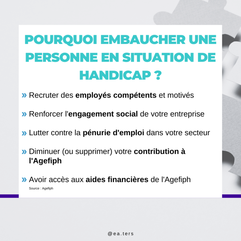 Embaucher une personne en situation de handicap : les atouts