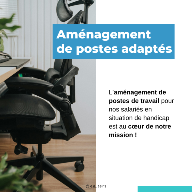 Aménagement de postes