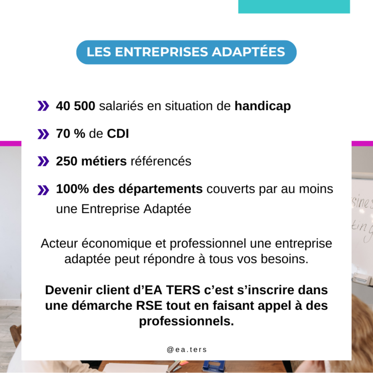 Les chiffres des entreprises adaptées