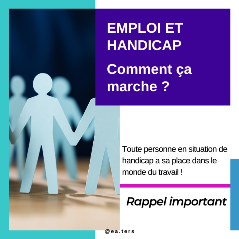 Emploi et handicap :  ça marche ?