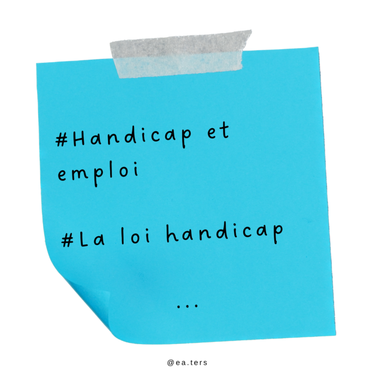 Histoire: loi handicap
