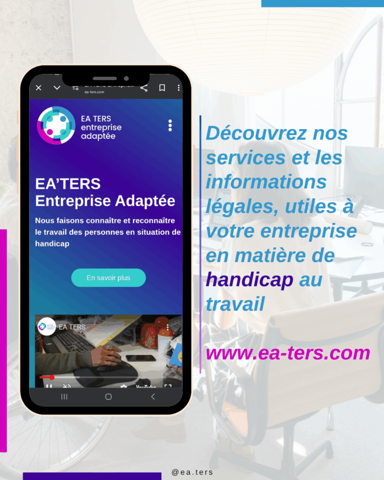 Informations :                       EA&rsquo;TERS et handicap